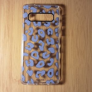 NEW  Samsung Galaxy S10 Hard Phone Case in Purple Leopard Print